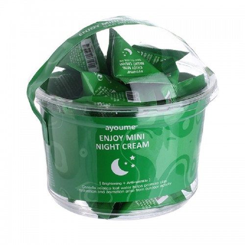 АЮМ MINI Крем для лица ночной Ayoume Enjoy Mini Night Cream НАБОР (*3гр)