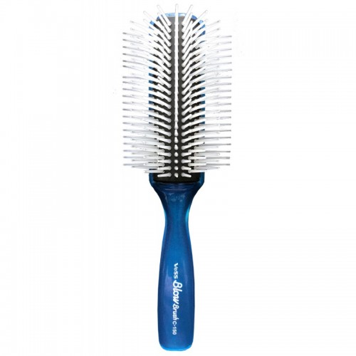 BLOW BRUSH С-150 Профессиональная щетка для укладки волос С-150, цвет ручки синий BLOW BRUSH С-150 Профессиональная щетка для укладки волос С-150, цвет ручки синий