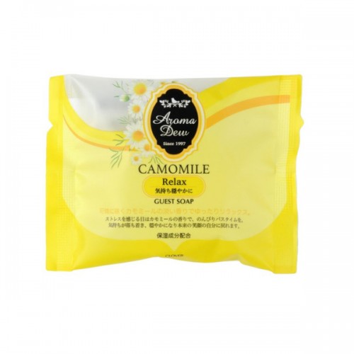 CLOVER SKIN SOAP Мыло туалетное косметическое глицериновое 'Ромашка', 35г