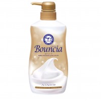 COW Сливочное жидкое мыло "Bouncia" для рук и тела с ароматом цветочного мыла, 460 мл (дозатор)