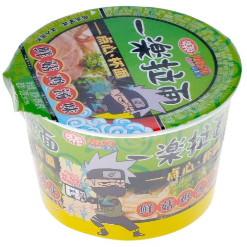 Детская сублимированная лапша Наруто со вкусом курицы и грибов, 35г