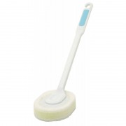 Губка для ванной (овальная, ручка 35см) Губка для ванной (овальная, ручка 35см)