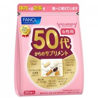 Fancl 50, витамины для женщин на 30 дней