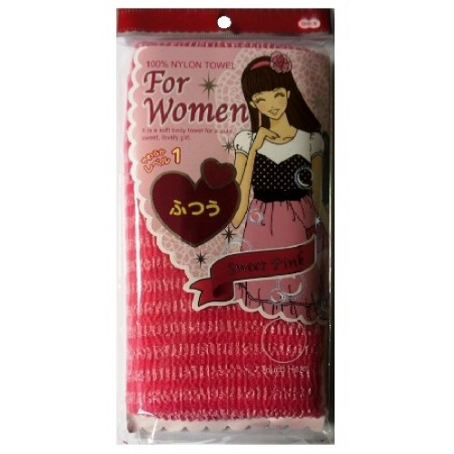 Массажная мочалка мягкая OHE For women, фуксия