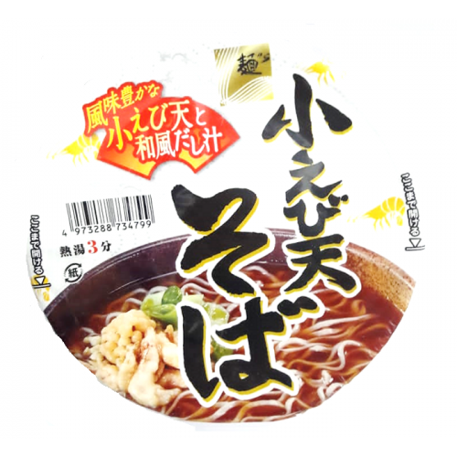 Лапша Men-Sunaoshi Соба с креветками в темпуре, 84 гр