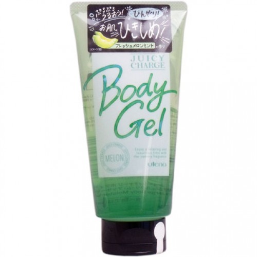 Охлаждающий гель для тела Utena Juicy charge, свежий аромат дыни и мяты, 170 г