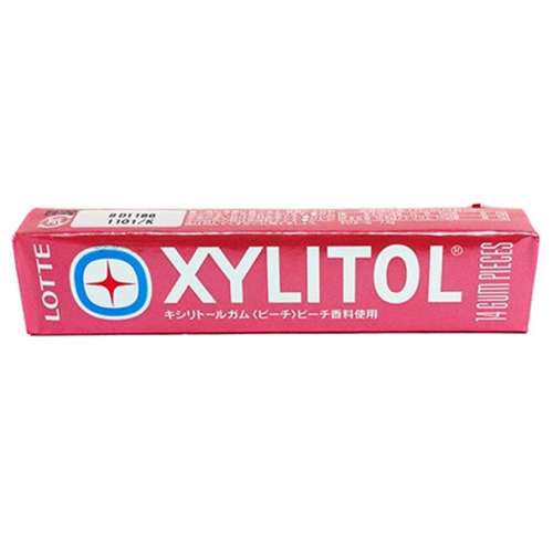 Жевательная резинка Xylitol Gum Peach персик, 21 г