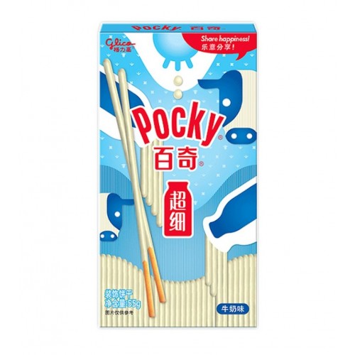 Палочки Pocky молочные ультратонкие, 55 гр