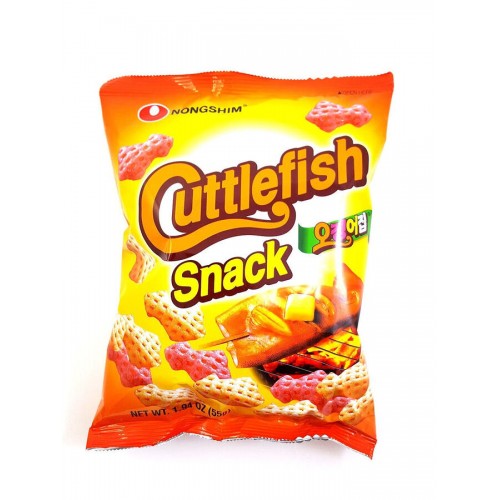Чипсы NONGSHIM со вкусом кальмара, 55 г