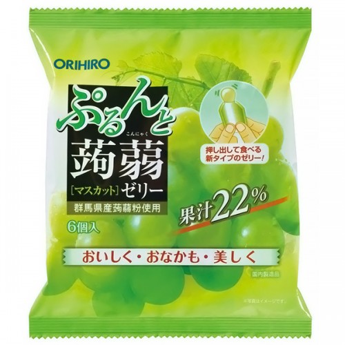 Желе Конняку Orihiro белый виноград, 120 г