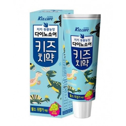 Детская зубная паста с ярким вкусом винограда Kizcare Kids, 80 г