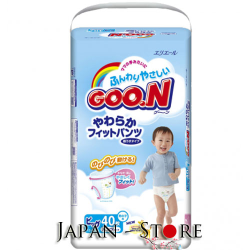 Трусики Goon для мальчиков, Big (12-20 кг) 40 шт.