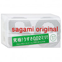 Полиуретановые презервативы Sagami Original 0.02 мм, 12 шт