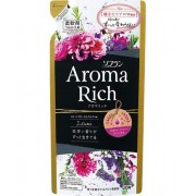 Кондиционер-ополаскиватель для белья Lion Soflan Aroma Rich Juliette с ароматом ванили и жасмина, запасной блок, 400 мл