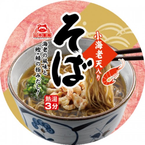 Лапша соба Ямамото с креветками, 77 г