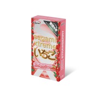 Японские презервативы латексные Sagami Xtreme Strawberry (10 шт.)
