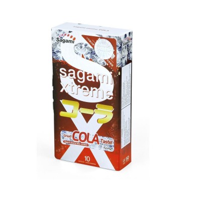 Купить японские презервативы латексные Sagami Xtreme COLA Flavor 0.04mm ...
