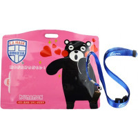 Блокатор вирусов Ecom Air Mask ES-010 Kumamon (розовый)