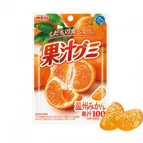 Мармелад Meiji апельсин-мандарин, 47 г