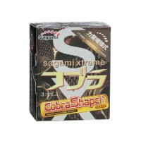 Японские презервативы Sagami Xtreme Cobra (3 шт.)