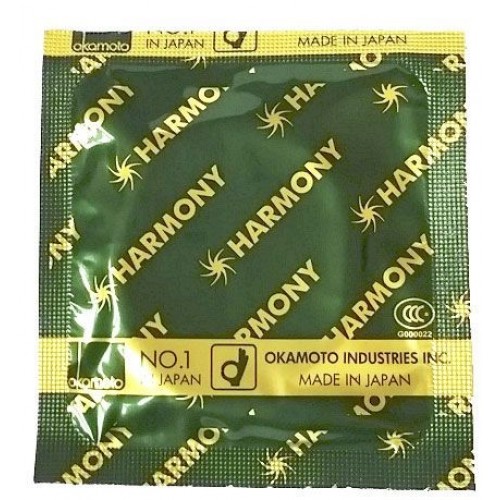 Okamоto Презервативы 'Harmony', ребристые, 12 шт Okamоto Презервативы 'Harmony', ребристые, 12 шт