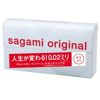 Полиуретановые презервативы Sagami Original 0.02 мм, 6 шт