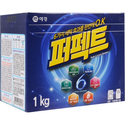 Kerasys, Порошок для цветного и белого, Перфект Мульти Солюшн, 1 кг