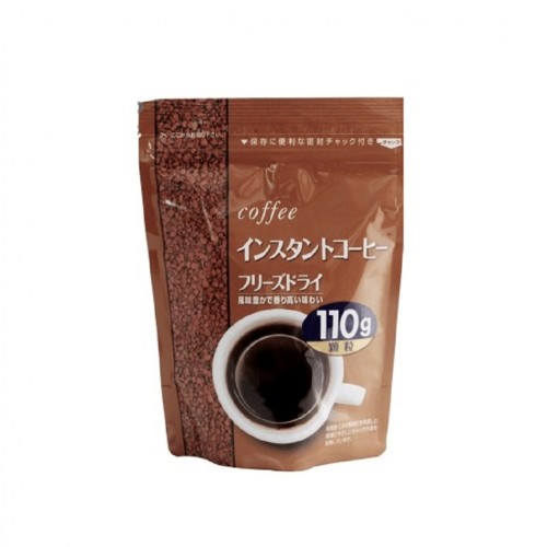 Кофе растворимый Seiko Coffee Freeze-dry из бразильских зерен, средняя обжарка, 110г