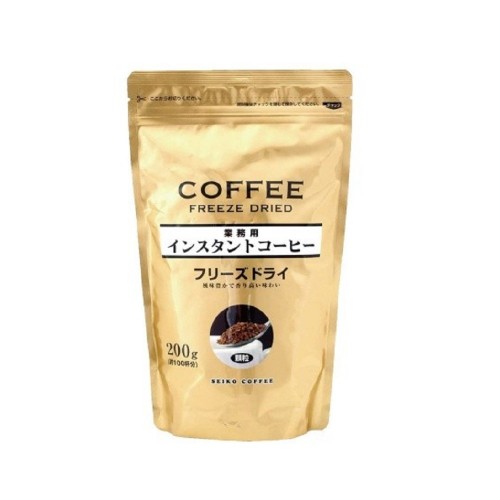 Кофе растворимый Seiko Coffee Freeze-dry (средняя обжарка) 200г, м/у