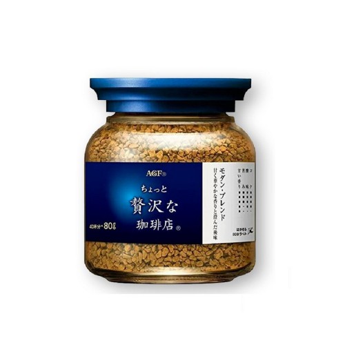 Кофе растворимый 'Современная смесь' AGF 'A Little Luxury Coffee' Modern Blend, 80г