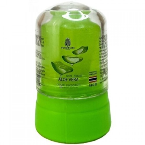 Кристаллический дезодорант Coco Blues с алое вера, 50 гр