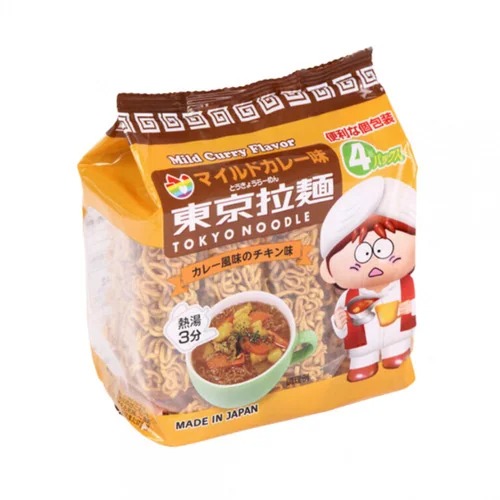 Лапша б/п Токио с пряным карри по-токийски, 120г (4 порции)