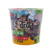 Лапша Наруто Ичираку с говядиной, перцем чили и адзуки, Naruto Yile, (больш стакан зелен.), 90г Лапша Наруто Ичираку с говядиной, перцем чили и адзуки, Naruto Yile, (больш стакан зелен.), 90г