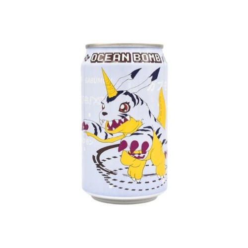 Лимонад 'Digimon Gabumon' Ocean Bomb со вкусом черники, 330мл