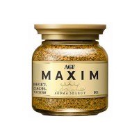 MAXIM AROMA SELECT Золотой японский растворимый кофе AGF с насыщенным ароматом и мягким вкусом, 80г, с/б