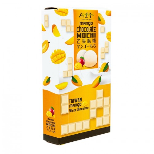 Моти 'Bamboo House' Какао-моти Шоколад-Манго (кор 8шт х 15г), 120г Моти 'Bamboo House' Какао-моти Шоколад-Манго (кор 8шт х 15г), 120г