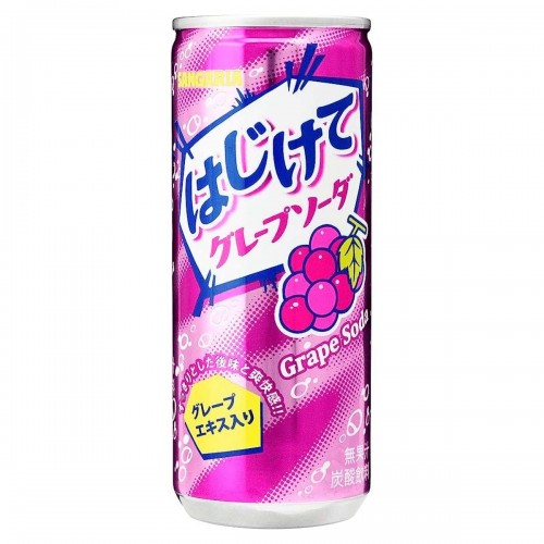 Напиток газированный со вкусом винограда SANGARIA GRAPE SODA, 250г