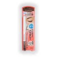 NEW BORN POWDERY PENCIL BROW EX  Мягкий пудровый карандаш для бровей с щеточкой, тон 04, коричневый