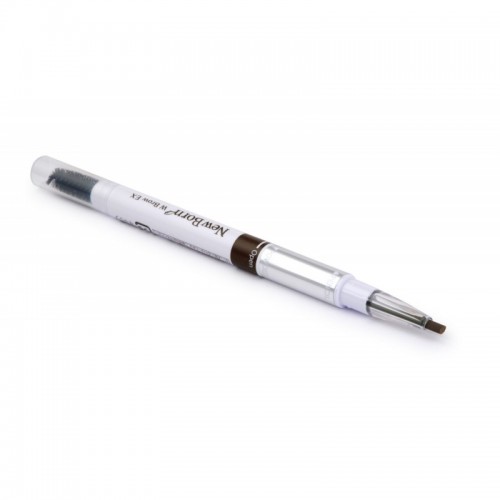 NEW BORN W BROW EX Подводка для бровей 3 в 1: карандаш + пудра + щеточка, тон B2, серо-коричневый NEW BORN W BROW EX Подводка для бровей 3 в 1: карандаш + пудра + щеточка, тон B2, серо-коричневый