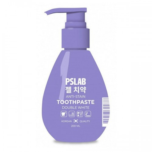 Отбеливающая зубная паста «PSLAB» DOUBLE WHITE, 200 мл