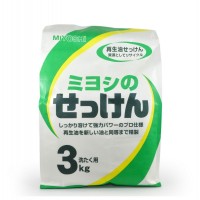 Порошковое мыло для стирки на основе натуральных компонентов MIYOSHI'S SOAP, 3 кг