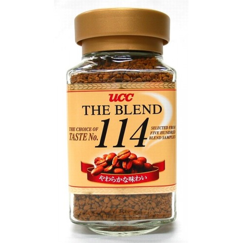 Японский кофе UCC Коллекция № 114 (растворимый, мягкий),90 г