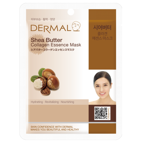 Косметическая маска Dermal с коллагеном и маслом ши «Карите», 23 г