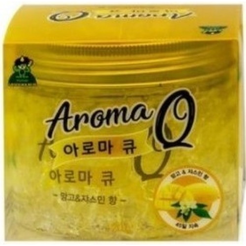 Гелевый освежитель воздуха для комнаты SDK 'Aroma Q' (желейная крошка, жасмин и манго), 120 г