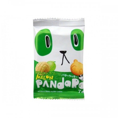 Печенье Pandaro в форме мордочки панды топленое молоко и дыней YAOKIN, 7 г