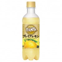 Японская Фанта Лимон Премиум Fanta Premier Lemon (с мякотью), 380 мл