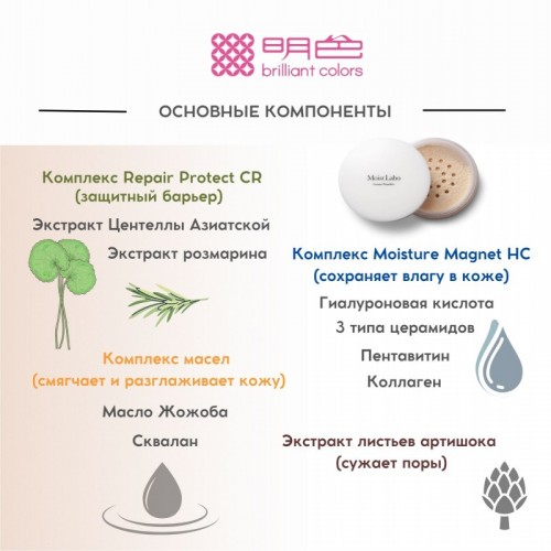 Пудра рассыпчатая минеральная MOISTO-LABO BB MINERAL FOUNDATION, тон 00 прозрачный Пудра рассыпчатая минеральная MOISTO-LABO BB MINERAL FOUNDATION, тон 00 прозрачный