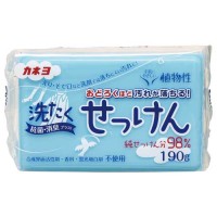 Хозяйственное мыло KANEYO SOAP Laundry Soap, для удаления стойких загрязнений, с антибактериальным и дезодорирующим эффектом, 190 г