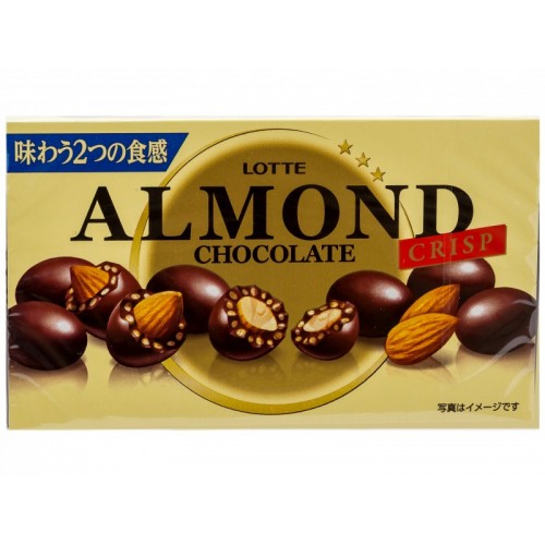 Миндаль в хрустящем шоколаде, Lotte, 89 г
