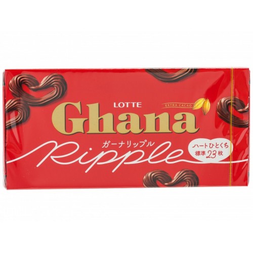 Шоколад ГАНА Райпл молочный, Lotte, 58 г